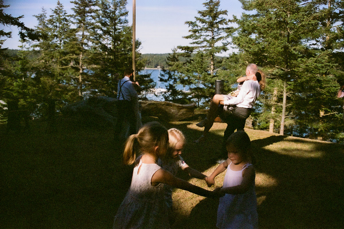 intimate wedding photography on film