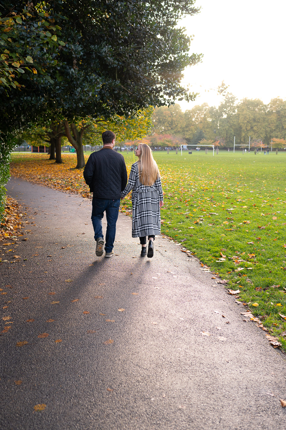 london couple photography captured in battersea park london