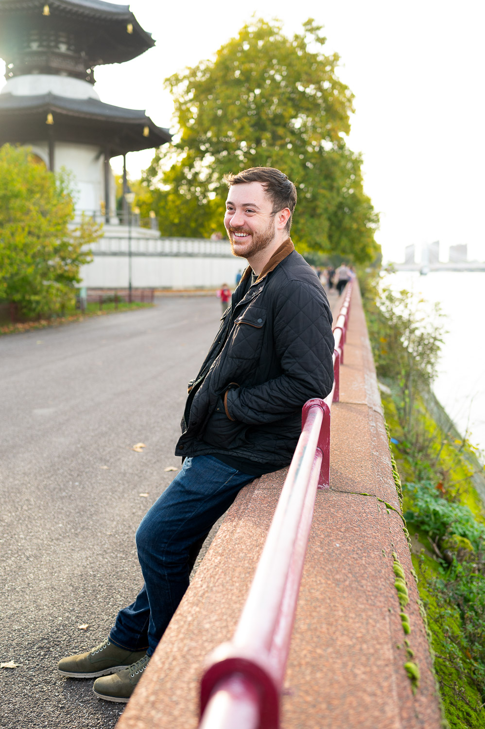 london couple photography captured in battersea park london