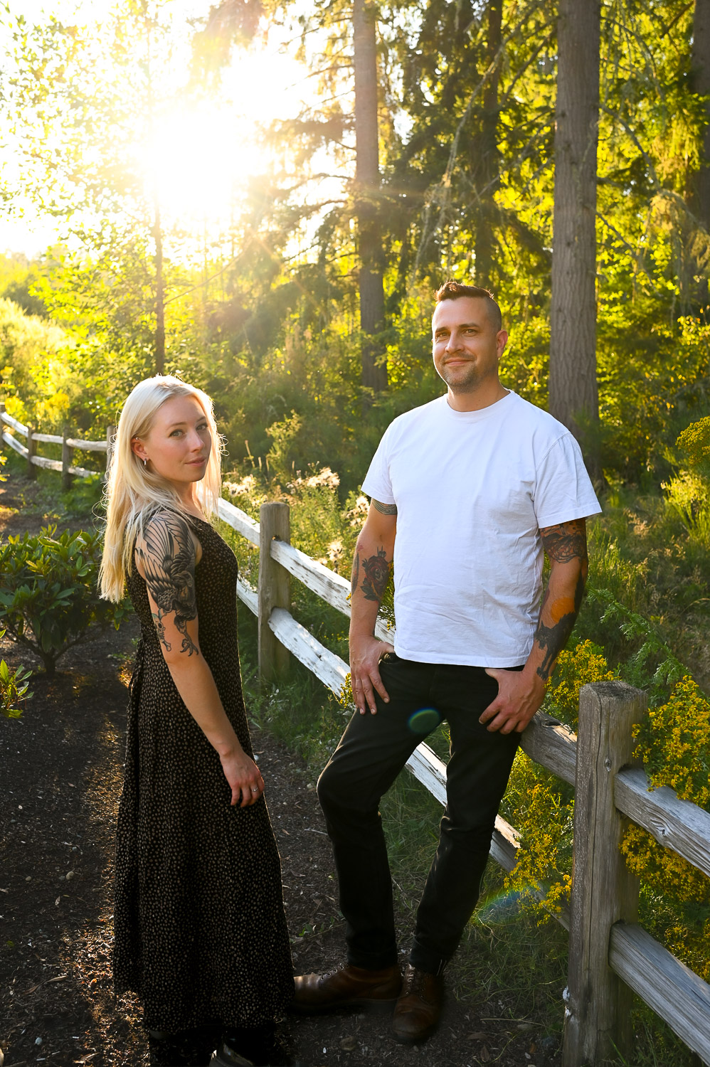 washington couples portrait photography inspired by film