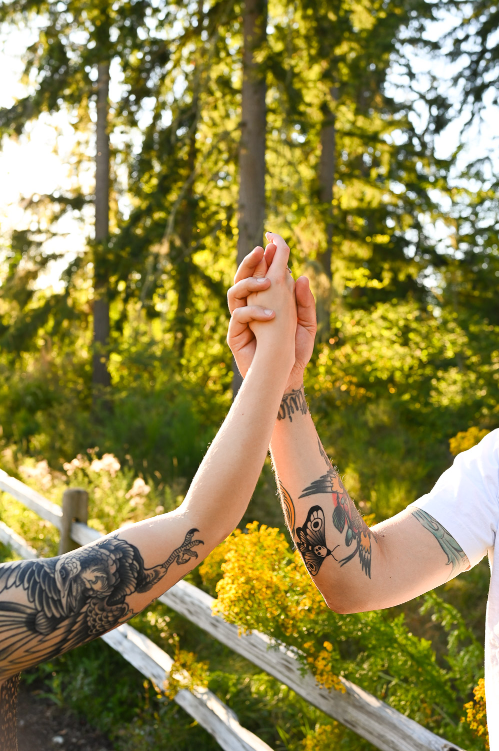 washington couples portrait photography inspired by film