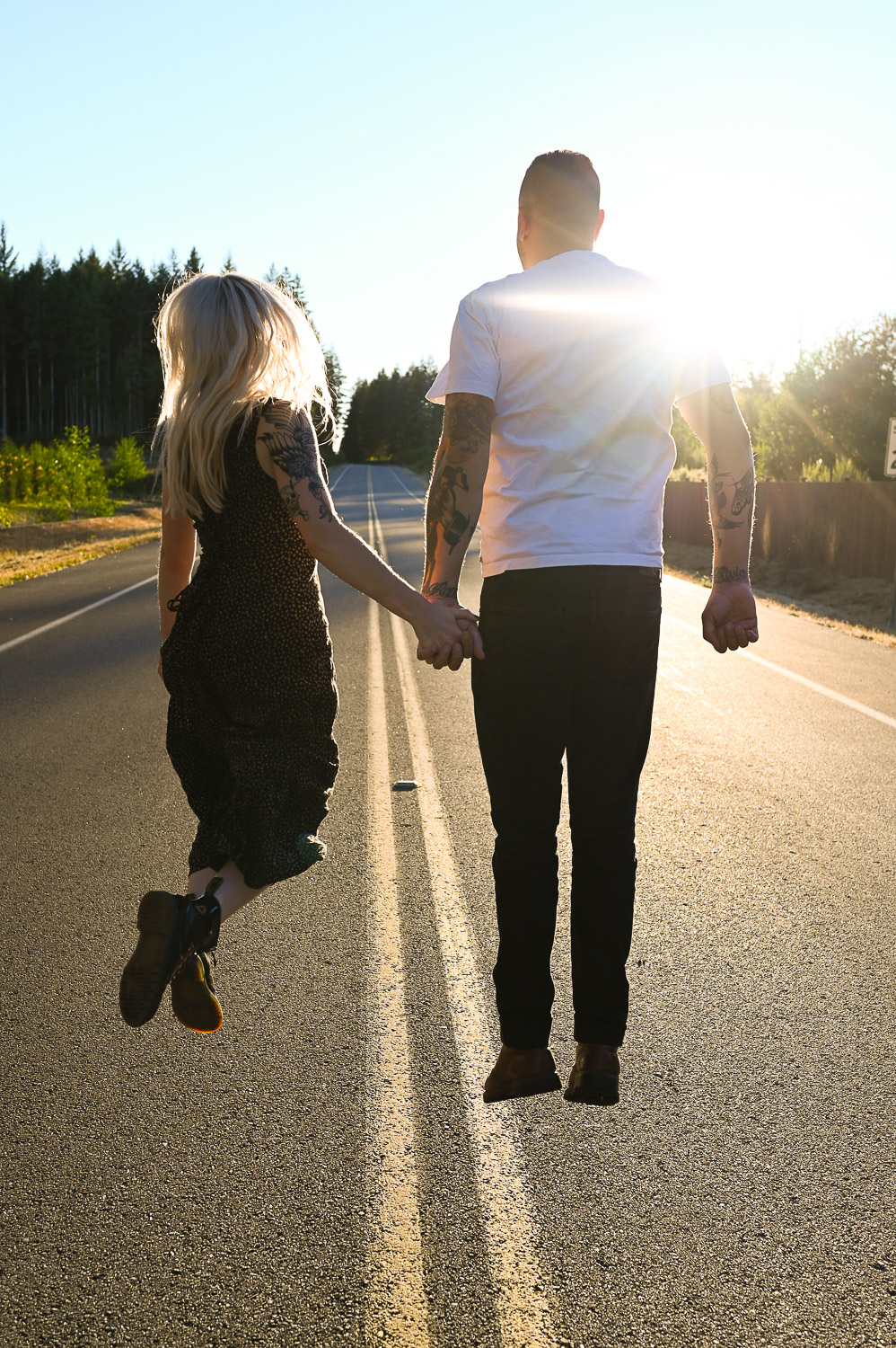 washington couples portrait photography inspired by film