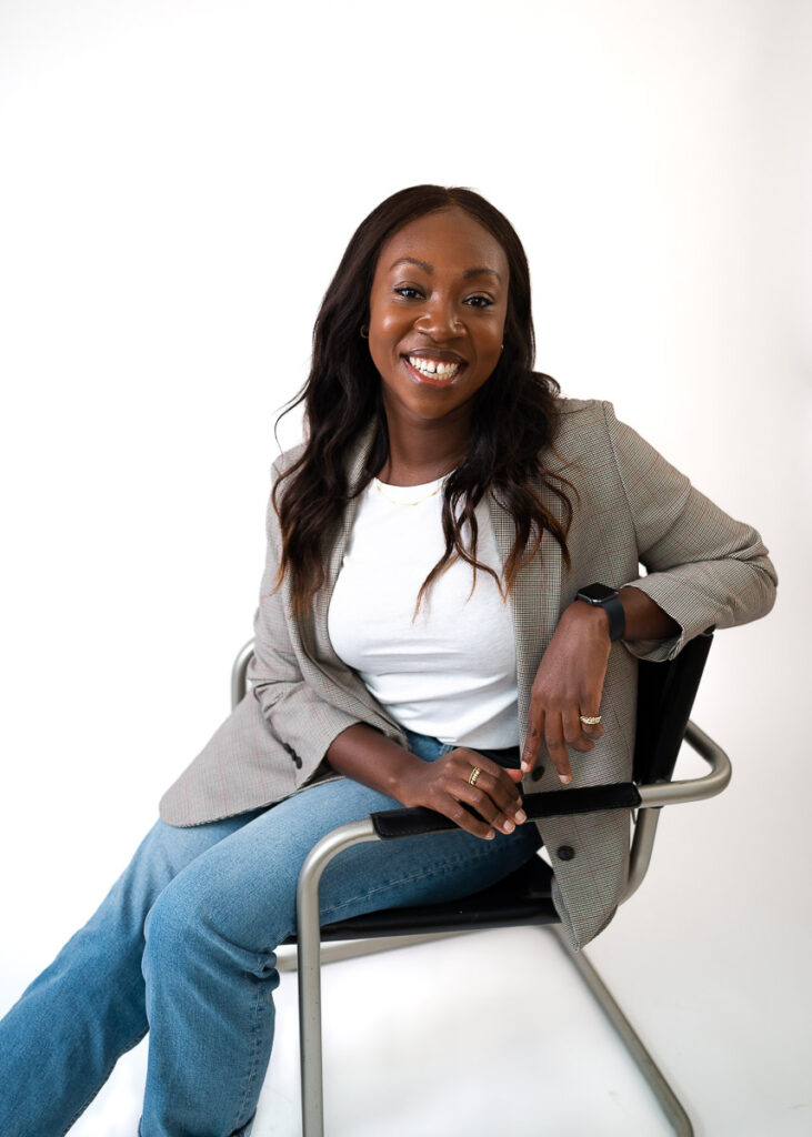 women in tech leader headershots personal branding photographer in london