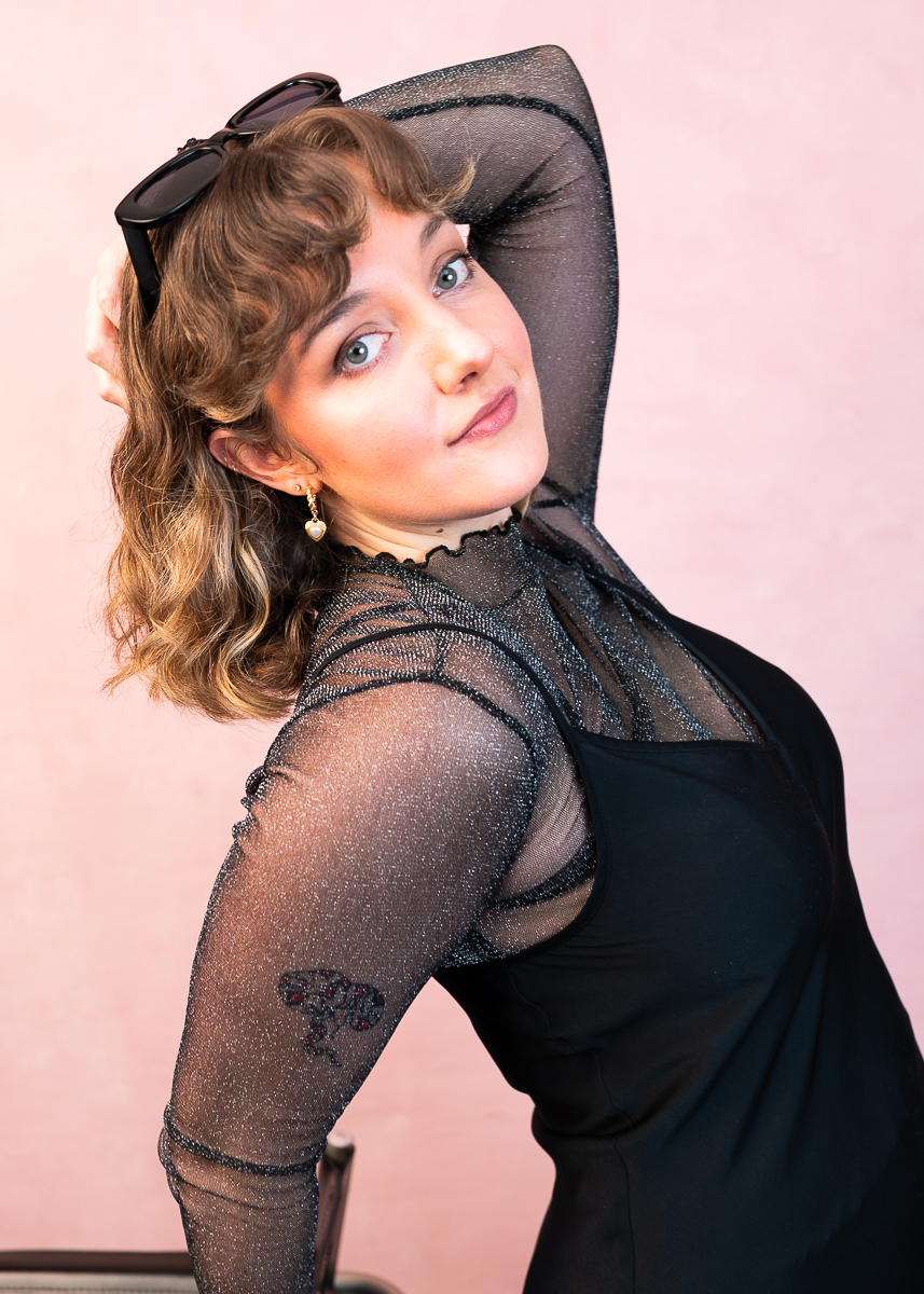 studio photoshoot with london content creators