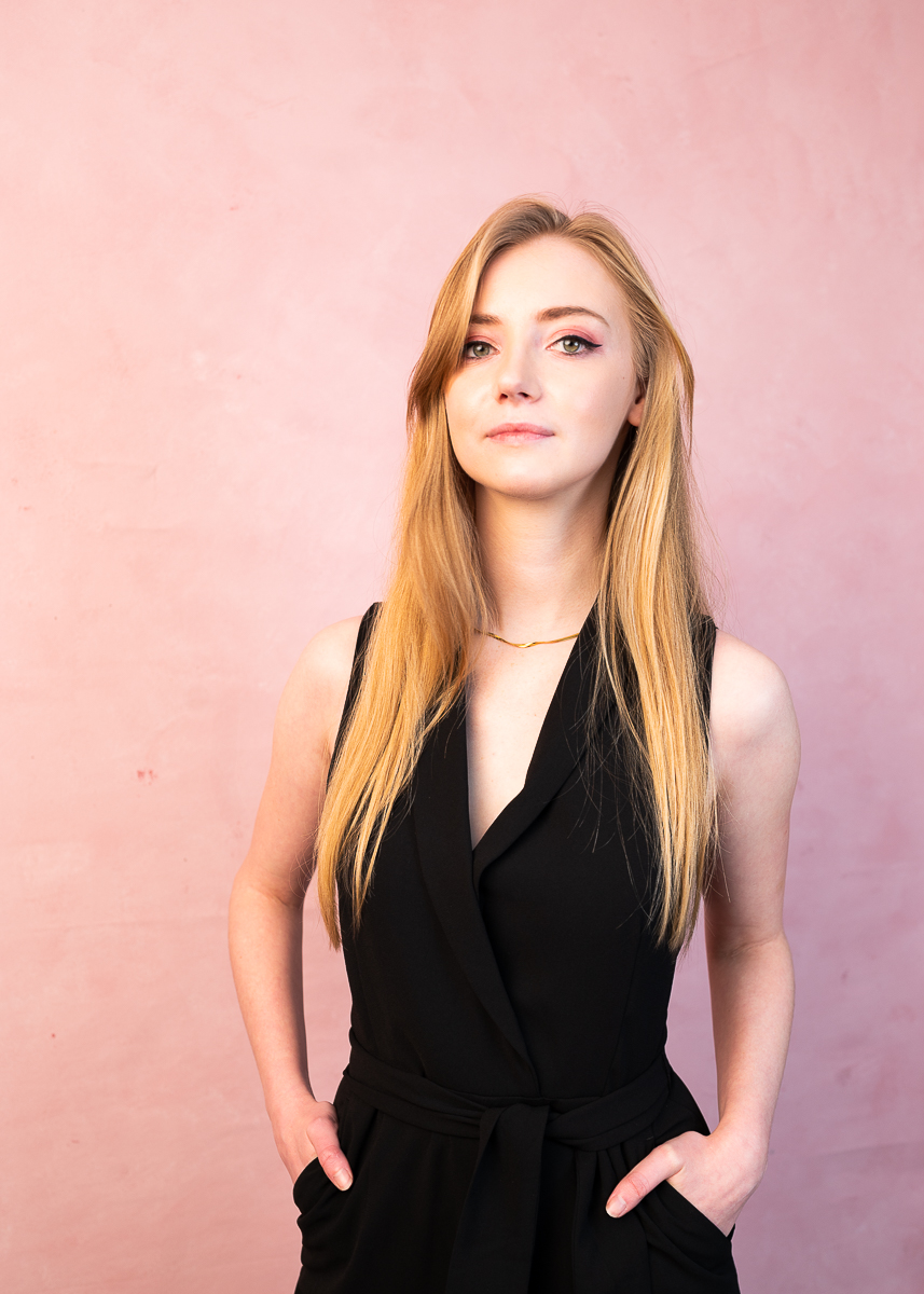 studio photoshoot with london content creators