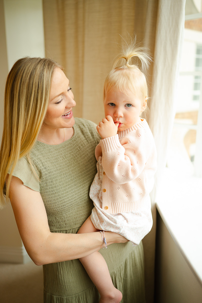 A photograph from a Spring newborn photoshoot in London, UK