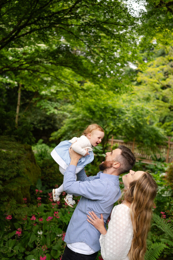 bellevue family photoshoot in washington